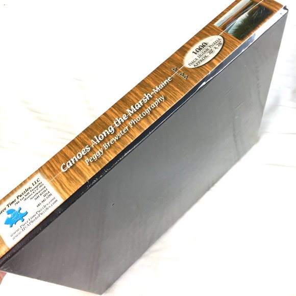 Canoes Along the Marsh 1000 pc Puzzle NWT - Picture 7 of 11